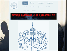 Tablet Screenshot of ofc-karlsfeld.de